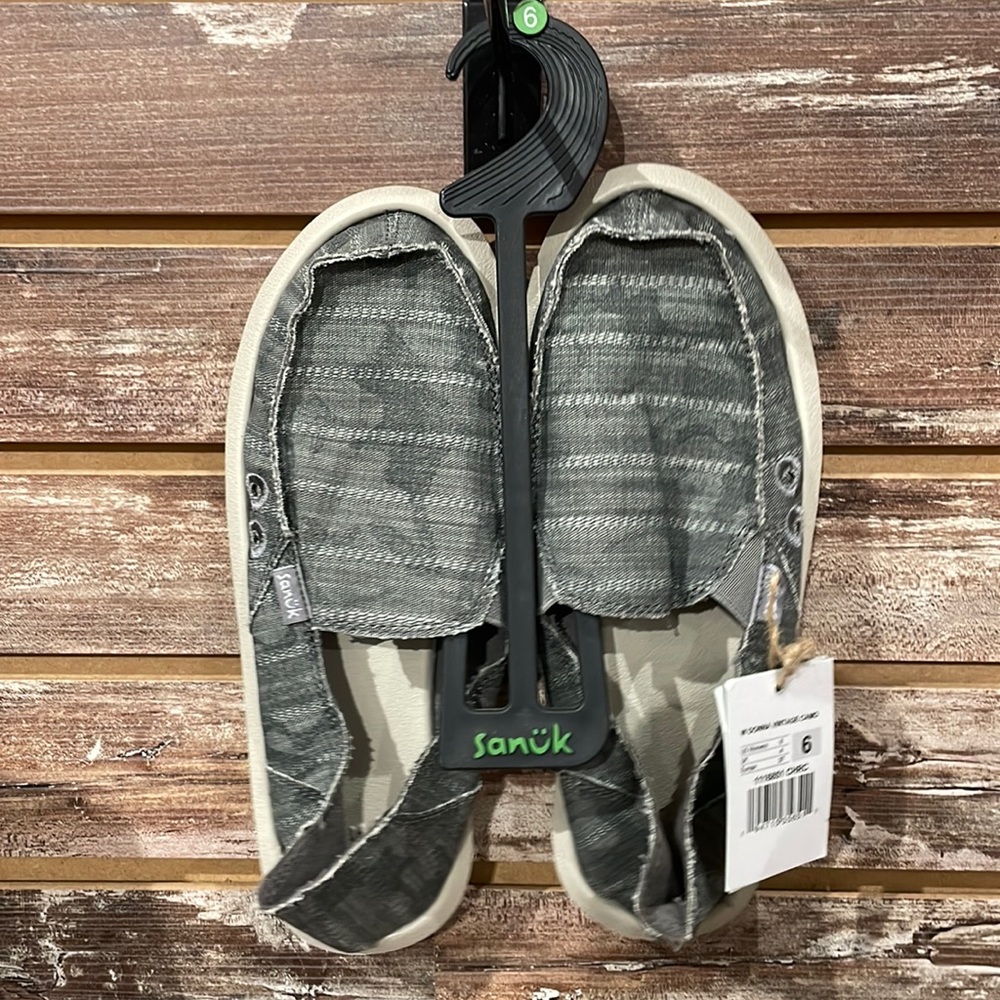 Sanuk Vintage Camo Slip-Ons